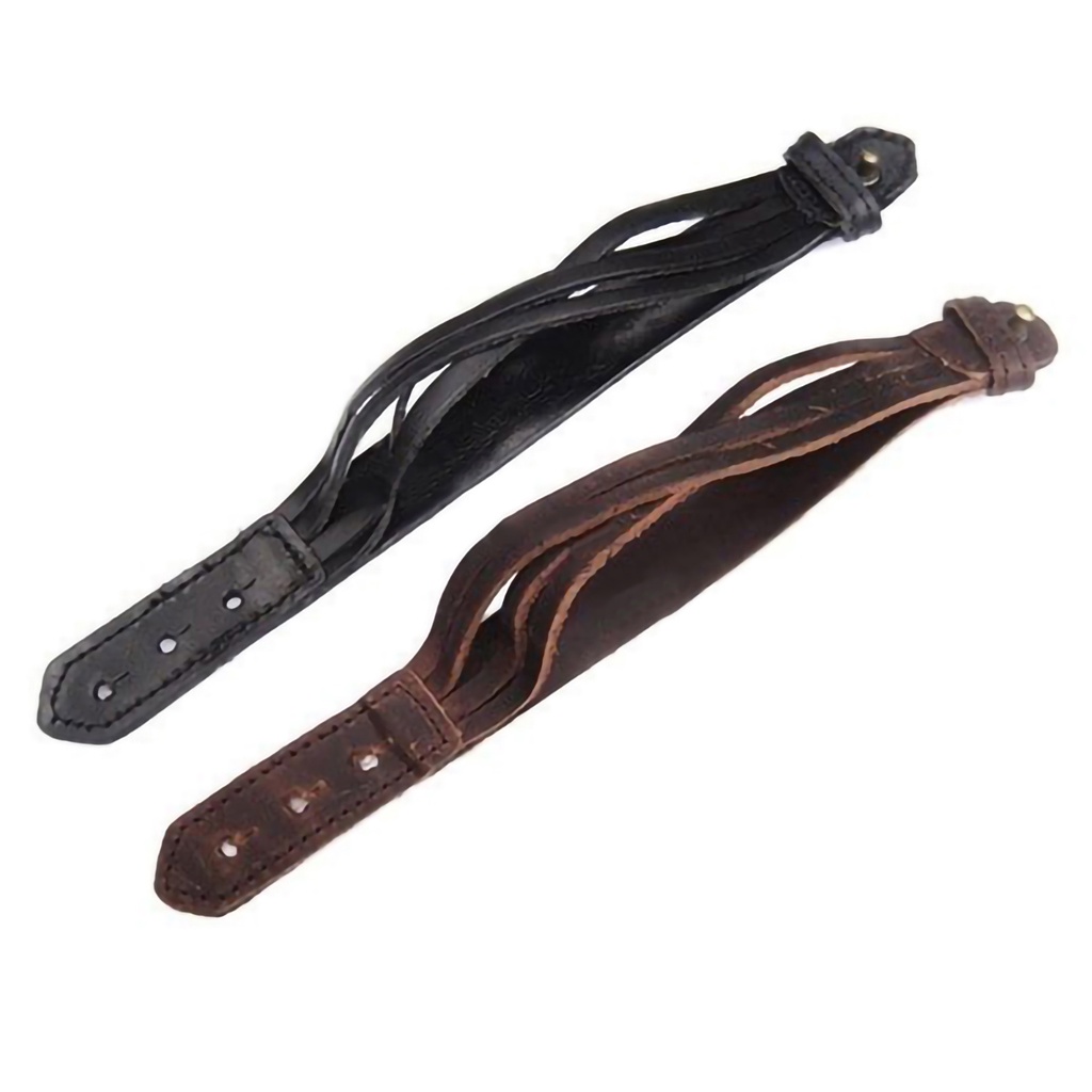 Vòng tay dây da thiết kế đơn giản cá tính dành cho nam và nữ