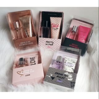 Set nước hoa và sữa tắm Vitoria Secrect