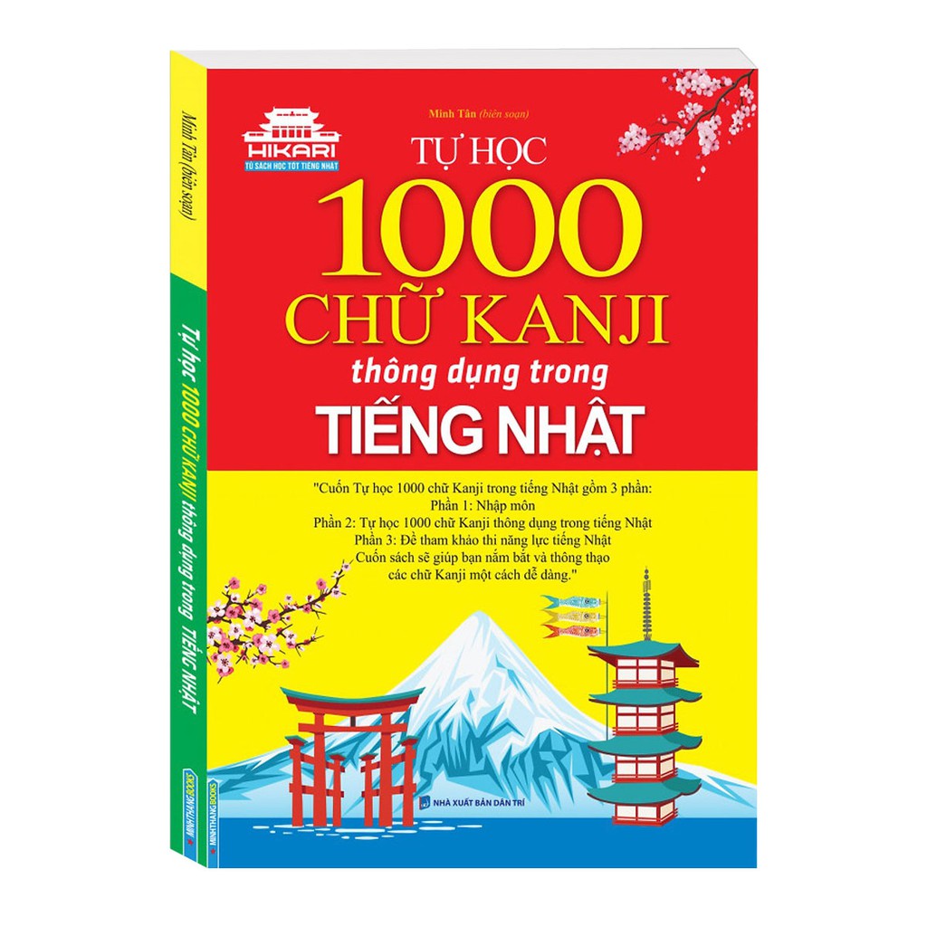 Sách - Tự học 1000 chữ Kanji thông dụng trong tiếng Nhật