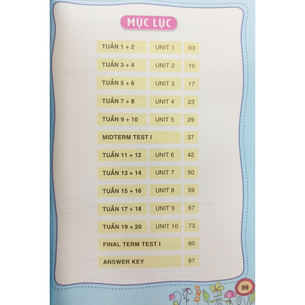 Sách - Bài tập cuối tuần Tiếng Anh lớp 3 tập 2