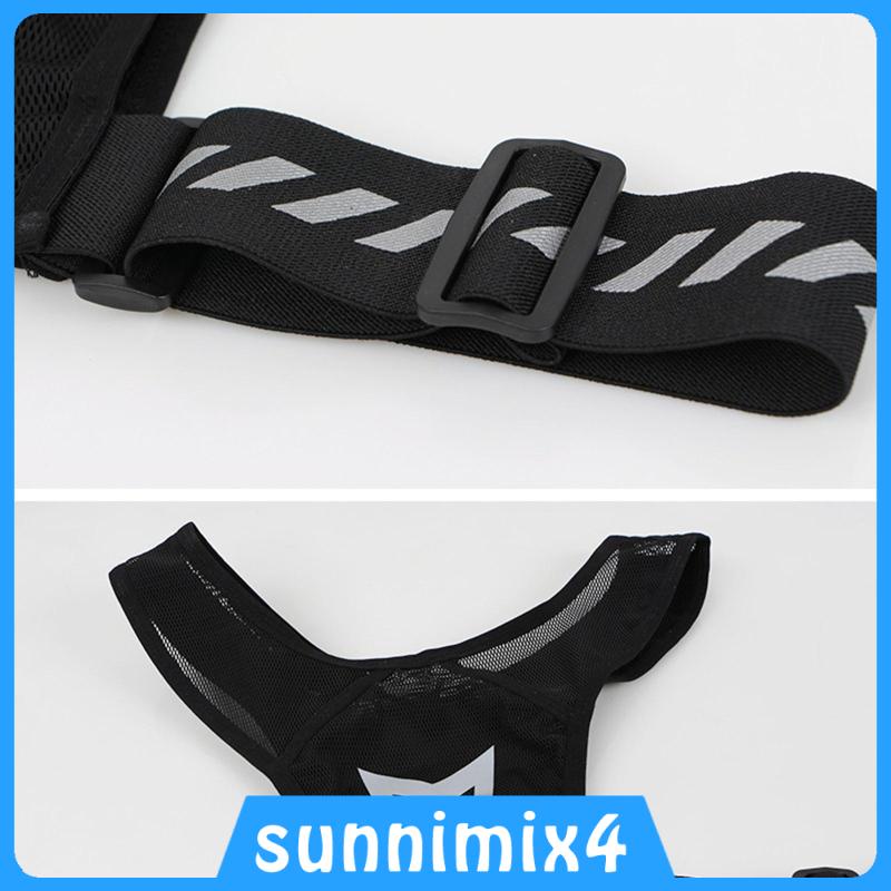 Áo Bảo Hộ Phản Quang Có Túi Đựng Điện Thoại Tiện Dụng Khi Chạy Bộ / Đạp Xe Ban Đêm H2Sports