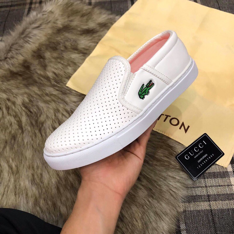 Giày SLIPON Thời Trang Nam Thêu Cá sấu 🐊FREESHIP🐊full size 38-43