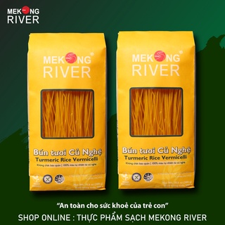 Combo 2 gói bún tươi củ nghệ mekong river 600g