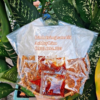Bánh tráng satế tỏi