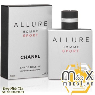 Nước hoa Nam Allure - Nước hoa nam thể thao Nước hoa nam nam tính Nước hoa nam tươi trẻ