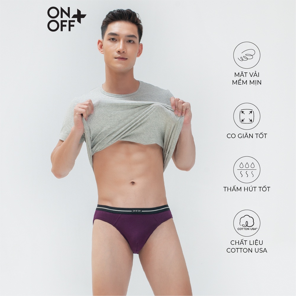 Clearance sale | Quần lót nam ONOFF thấm hút vượt trội - H17BU19244