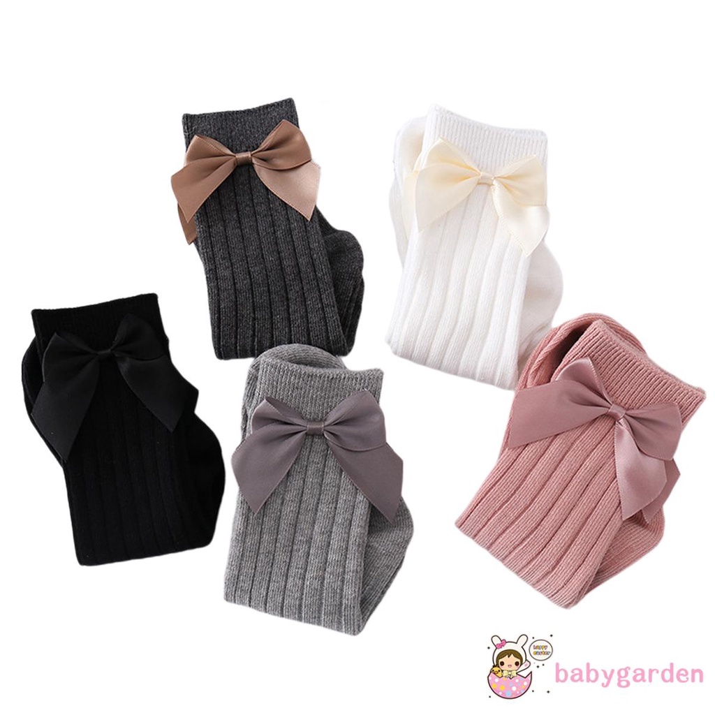 Tất len phối nơ đáng yêu