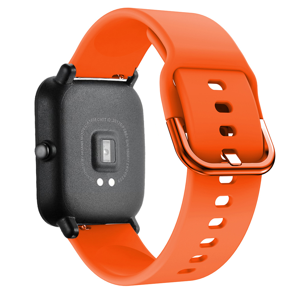 Dây Đồng Hồ Bằng Silicon 20mm Cho Huami Amazfit Pop / Amazfit Gts 2 / Haylou LS02 / COLMI P8