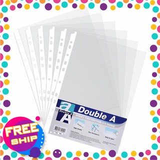 Bìa lỗ Double A A4 ( xấp 12 cái )  █▬█ █ ▀█▀