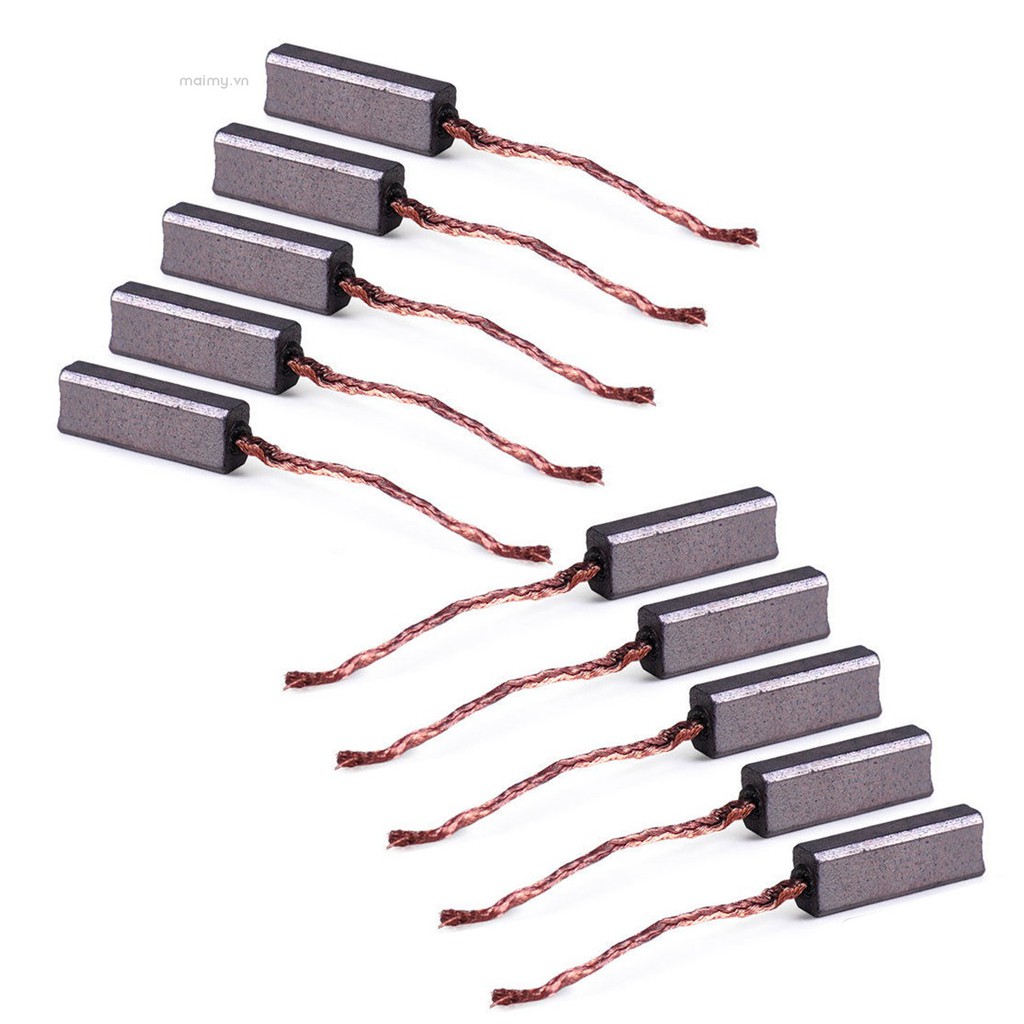 10 Động Cơ Chổi Than Cho Máy Phát Điện 4.5 * 6.5 * 20mm