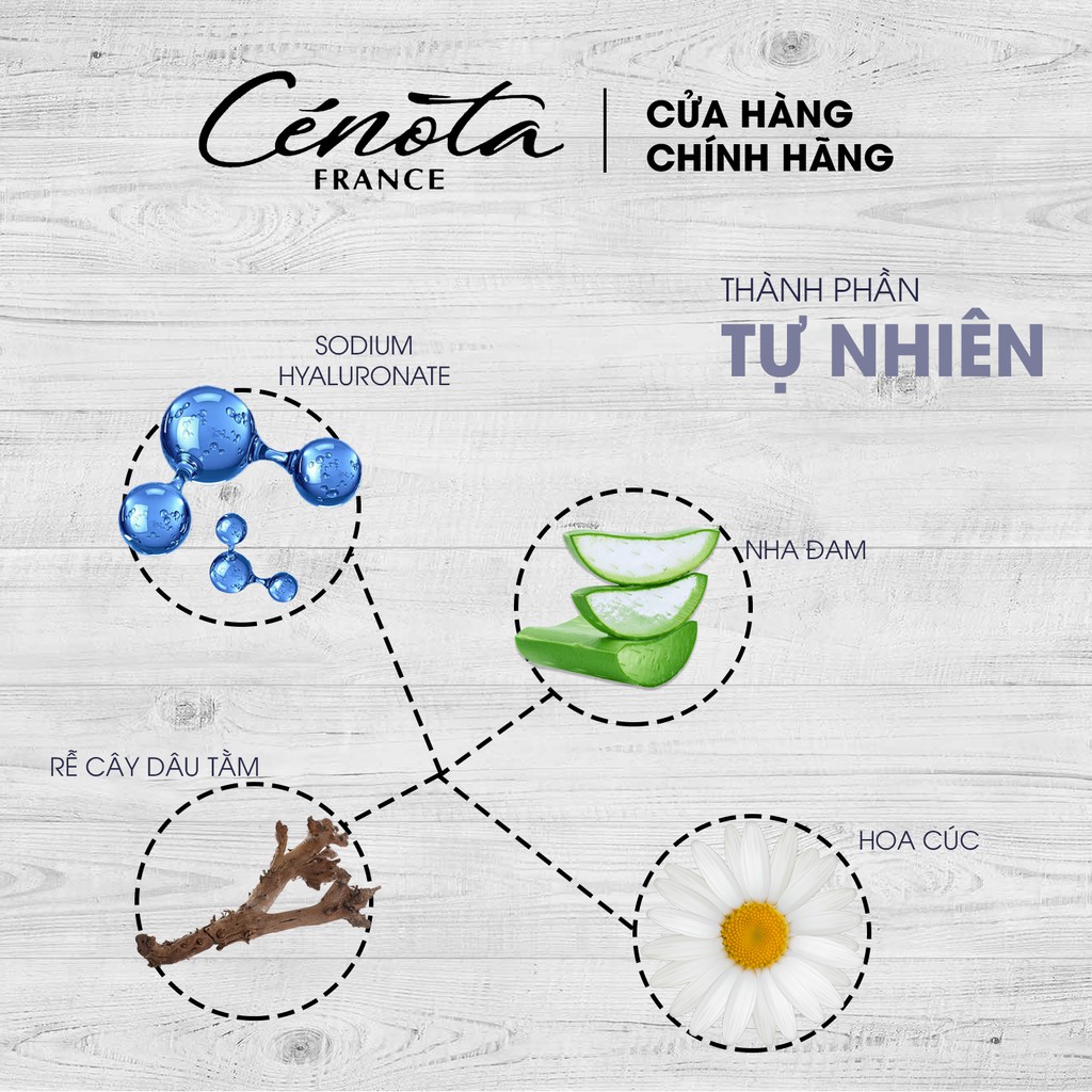 Nước tẩy trang dưỡng ẩm mềm mịn Cénota Makeup Remover, nước tẩy trang làm sạch bụi bẩn 180ml | BigBuy360 - bigbuy360.vn