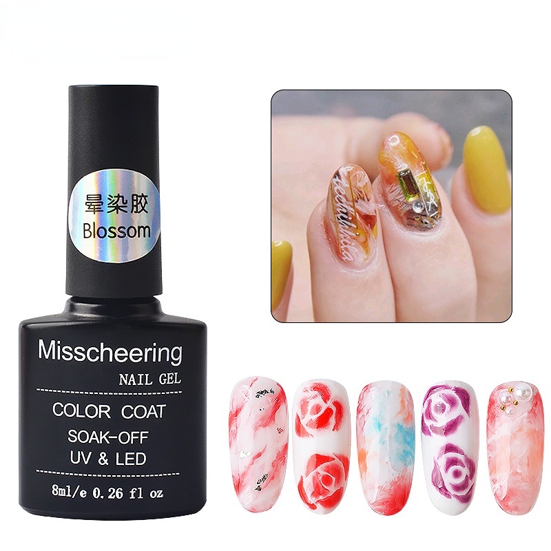 Gel sơn móng tay MISSCHEERING trong suốt hiệu ứng gradient độc đáo thời trang