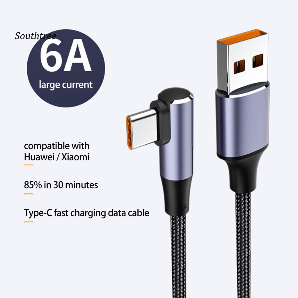 Dây Cáp Sạc Dữ Liệu USB Loại C 6A 100W Dành Cho Điện Thoại Di Động