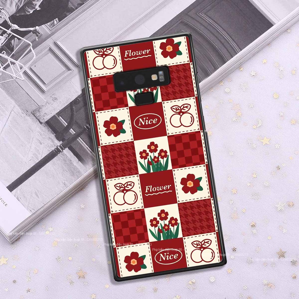 Ốp Samsung Note 9 họa tiết hoa, gấu thời trang, ốp dẻo bền đẹp