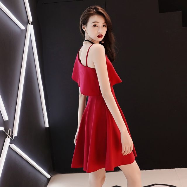 Zerasy - Đầm xòe phối bèo vai kiểu cách | BigBuy360 - bigbuy360.vn