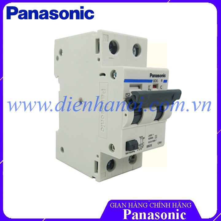 Aptomat chống giật 25A, 32A, 40A, 50A, 63A  30mA Panasonic