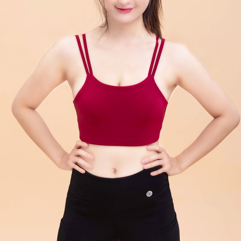 Áo Bra thể thao nữ để tập gym, yoga, chạy bộ, thể thao 4 dây BODEE ACTIVE SPORT BRA