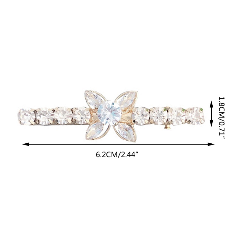 Kẹp Tóc Mỏ Vịt Đính Đá Thời Trang