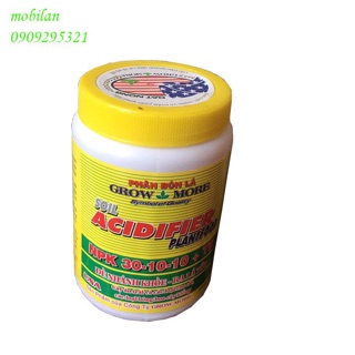 Phân bón lá 30-10-10+TE GROW MORE Chuyên dùng cho phong lan lúc mọc mầm và trưởng thành