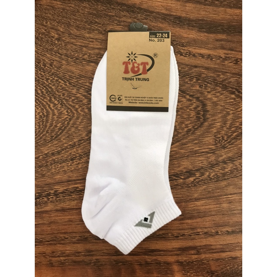 Vớ nam T&amp;T Tất nam nữ Cotton dày dặn cực xịn cố ngắn thoáng mát êm chân- AQ STORE