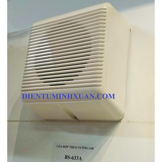 Loa hộp treo tường TOA 6W: BS-633A, nhập khẩu từ INDONESIA