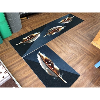 Bộ thảm bếp( 2 chiếc , bộ đại 50x80 và 50x180cm)