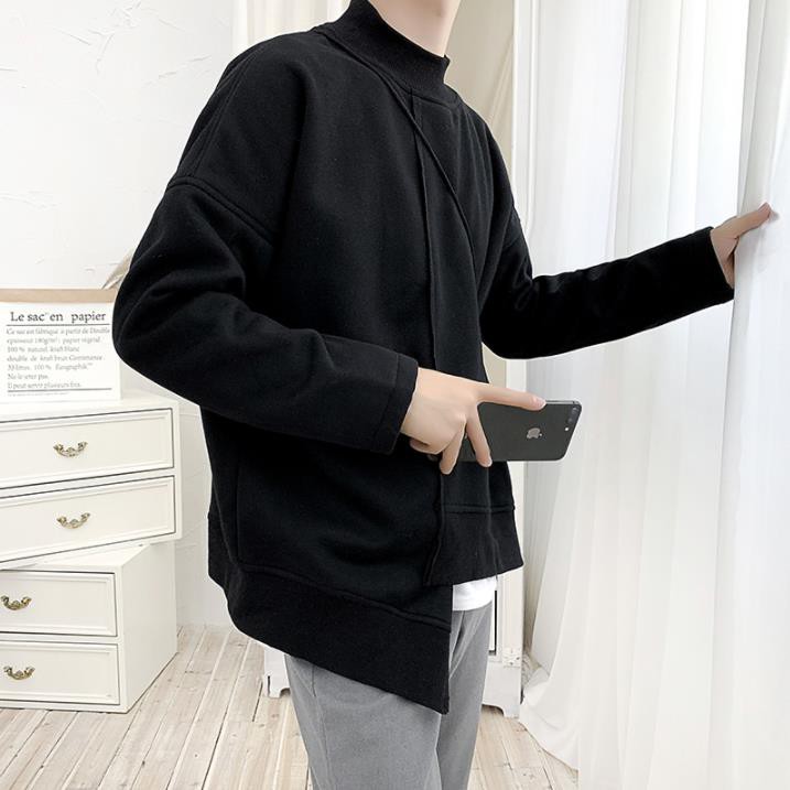 áo len nam cổ lọ dài tay kiểu hàn quốc