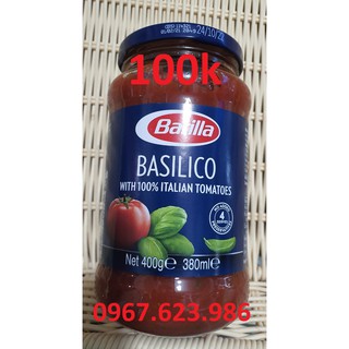Sốt lá thơm Basilico Barilla – lọ 400gr