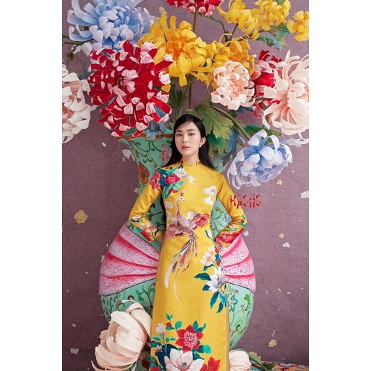 Áo dài Hà Cúc L newtag