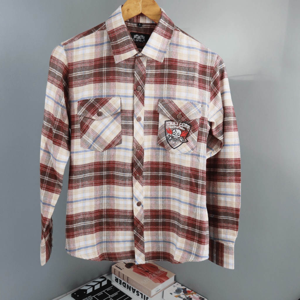 ÁO SƠ MI CARO NAM HỌA TIẾT UVISU ÔNG ĐỊA CHẤT LIỆU CARO COTTON CAO CẤP