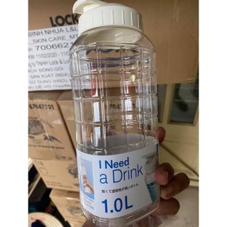 Bình đựng nước Lock and Lock trắng 1000ml