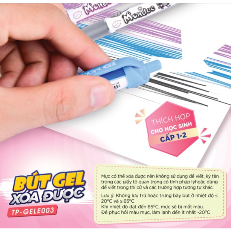 Vỉ 1 Bút Gel Xoá Được Điểm 10 TP-GelE003