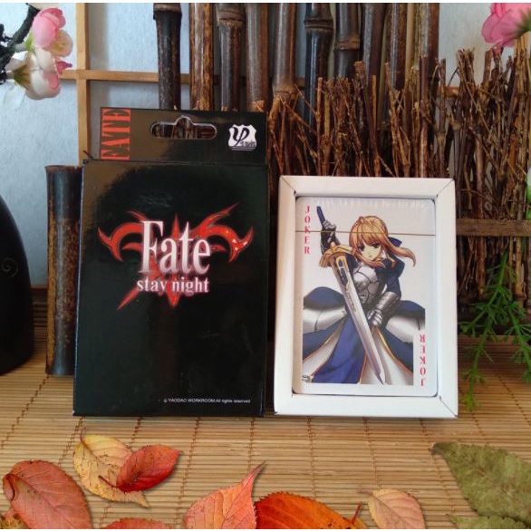 Bài bài tây Tú Lơ Khơ in hình nhân vật Anime One Piece Jujutsu Kaisen Naruto Attack On Titan Genshin Impact Dragon ball