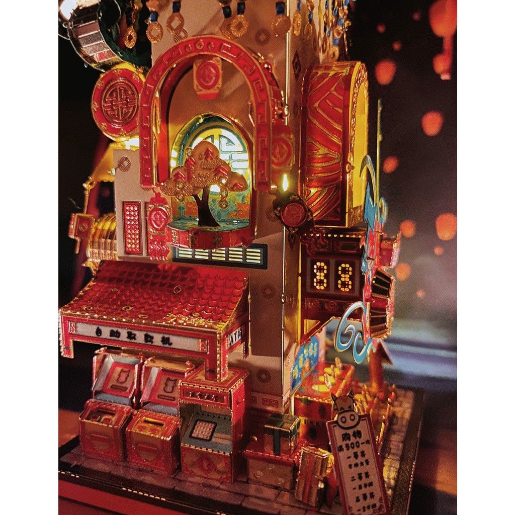 Đồ Chơi Lắp Ráp Mô Hình 3D Bằng Kim Loại MU Châu Báu Của Thần Tài [Chưa Rá