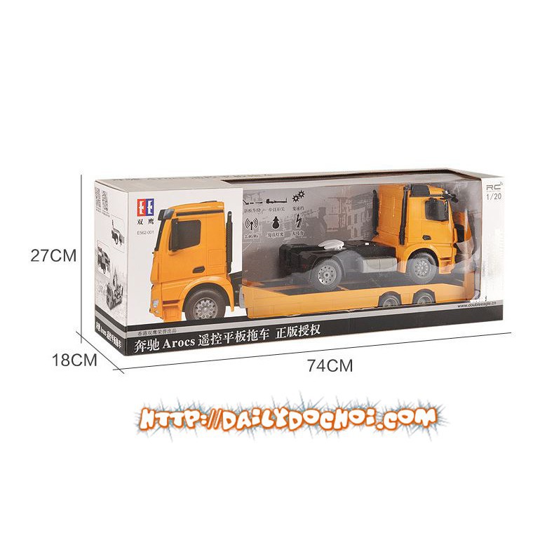 [DAILYTOY] CT33 xe đầu kéo cỡ siêu lớn Mercedes-ben