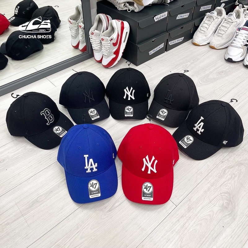 Nón / Mũ lưỡi trai NY NewYork Yankees Đen
