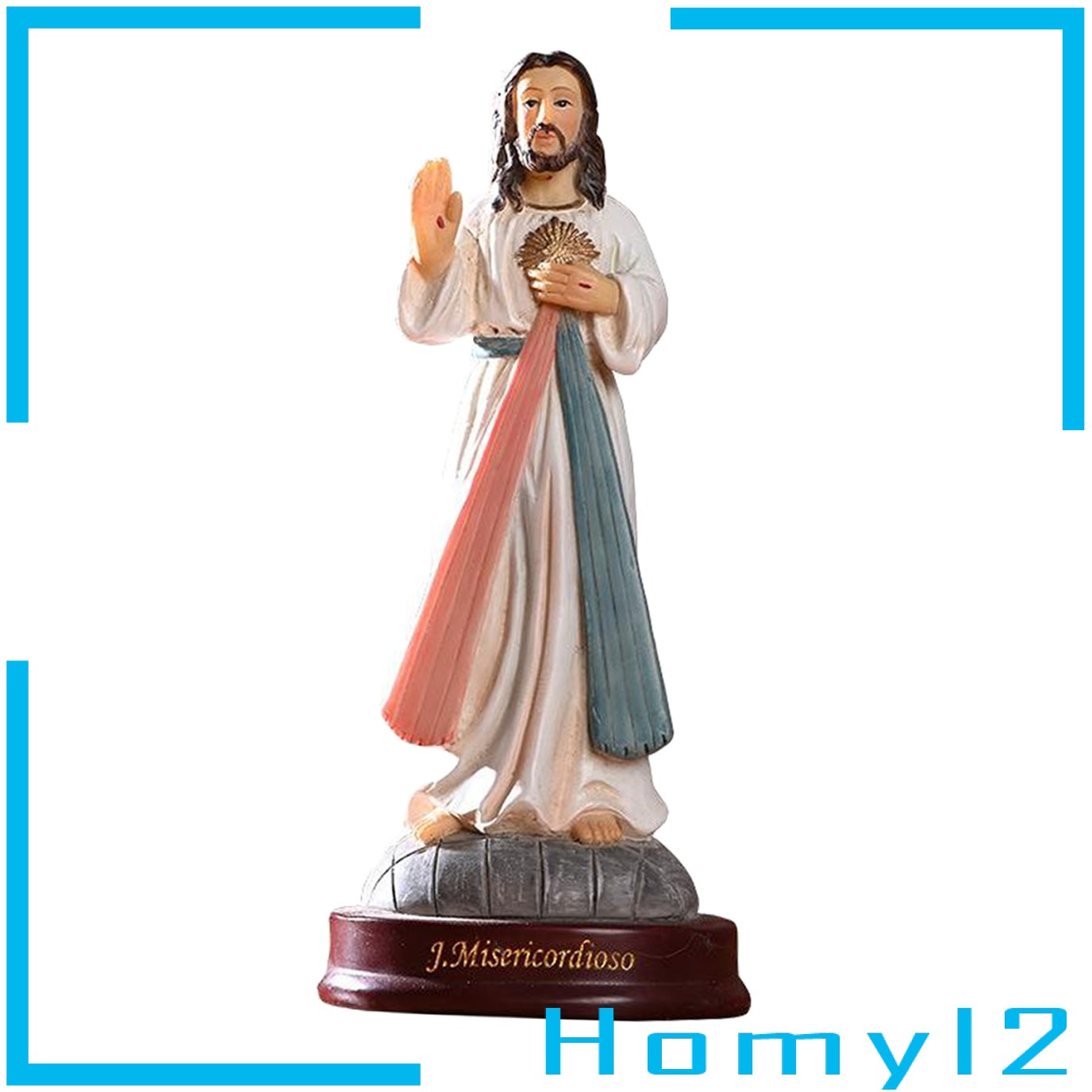 Set 2 Mô Hình Tượng Chúa Jesus Dùng Để Trang Trí