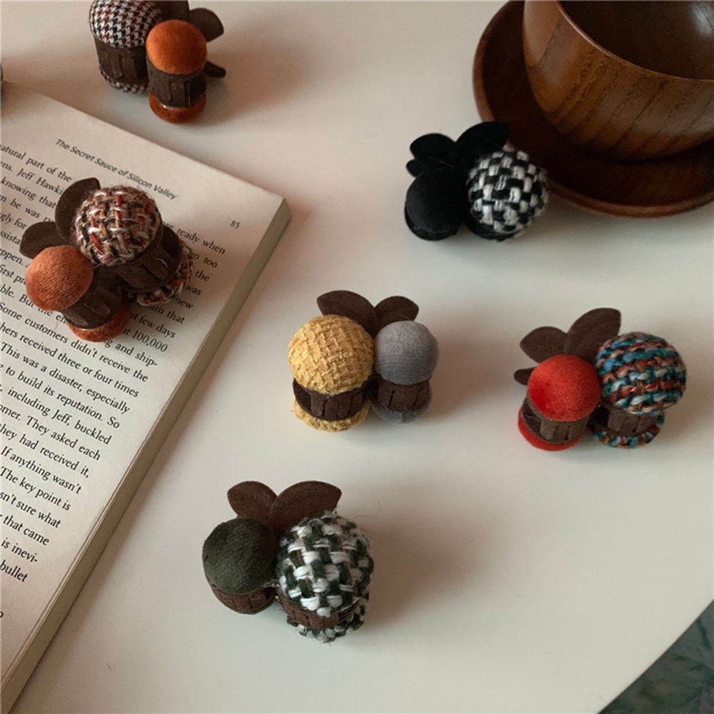 Kẹp Tóc Kim Loại Hình Bướm Đính Ngọc Trai Thời Trang Cho Nữ