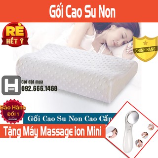 LOẠI 1-(FULL BOX) GỐI CAO SU NON ZARA -CHỐNG NGÁY, Người bạn đồng hành người mất ngủ, ngủ ngáy, đau mỏi vai gáy 4.8