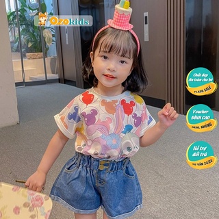 Áo phông cho bé LOBY tay cộc in họa tiết A0202036 (1-7 tuổi)