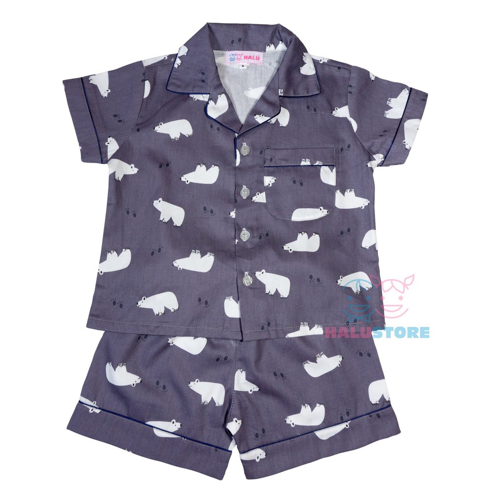 [THANH LÝ ]Bộ Pyjama cộc tay bé trai, bé gái siêu xinh