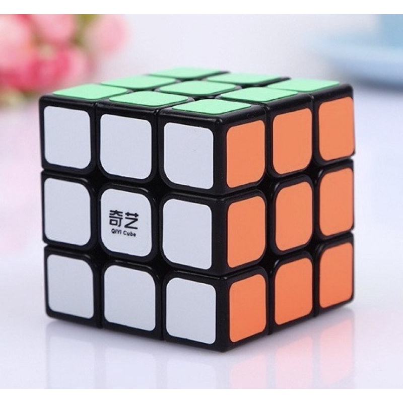 Rubik 3x3 QiYi Sail W black [FREESHIP] - Rubik giá rẻ
