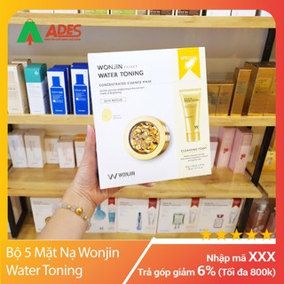 [CHÍNH HÃNG] Bộ 5 Mặt Nạ Wonjin Effect Water Toning Mask