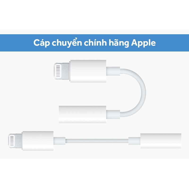  CÁP CHUYỂN ĐỔI APPLE LIGHTNING SANG 3.5 MM HEADPHONE 