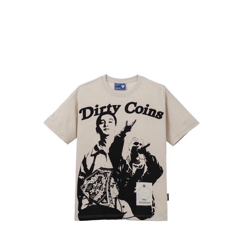 Áo thun tay lỡ full tee Dirtycoins 16Typh ,áo phông cotton nam nữ unisex,Cocmer_vn new ྇