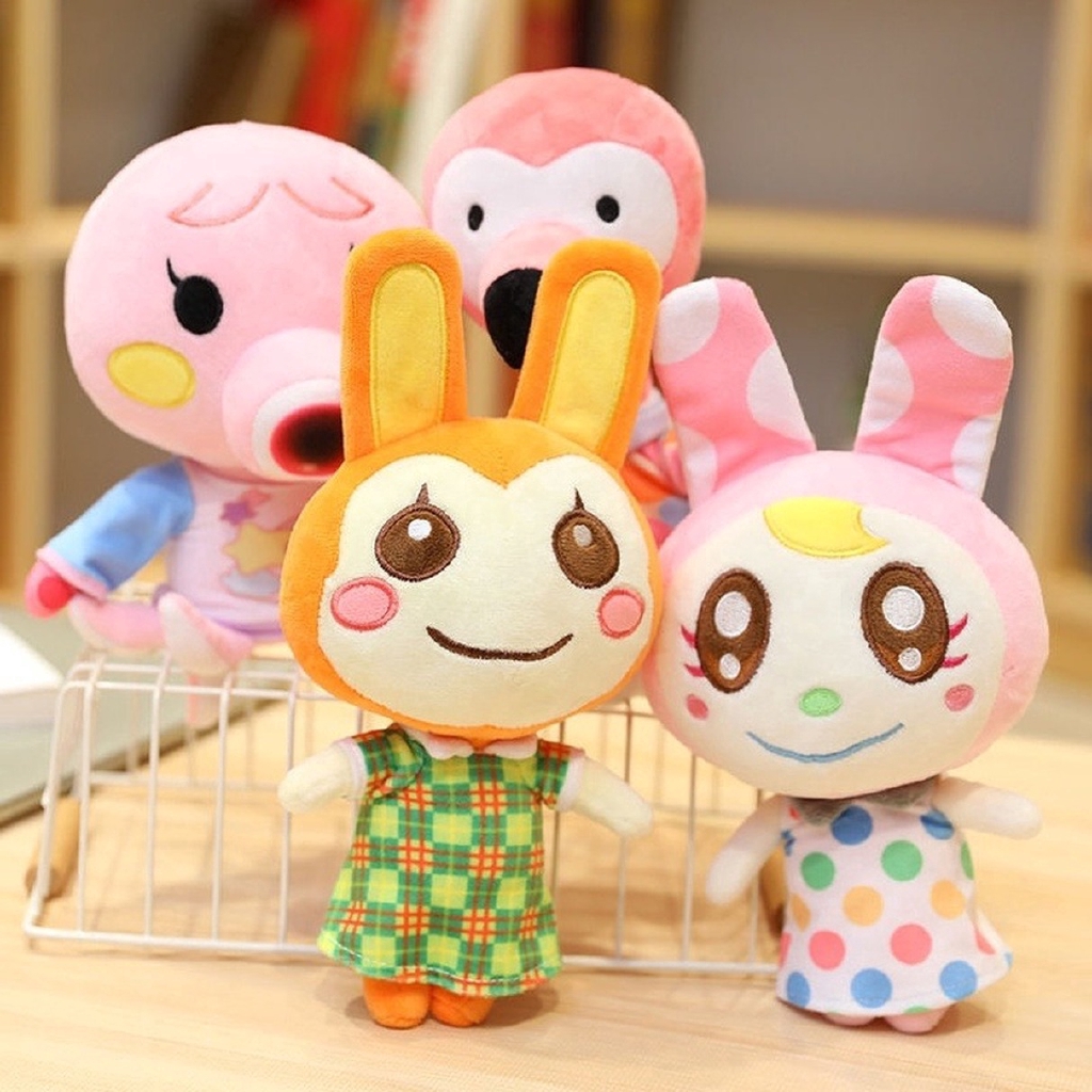 Đồ Chơi 20cm Nintendo switch Game Animal Crossing  Bob Tom Nook KK Isbelle Plush Toy Raccoon Thú nhồi bông