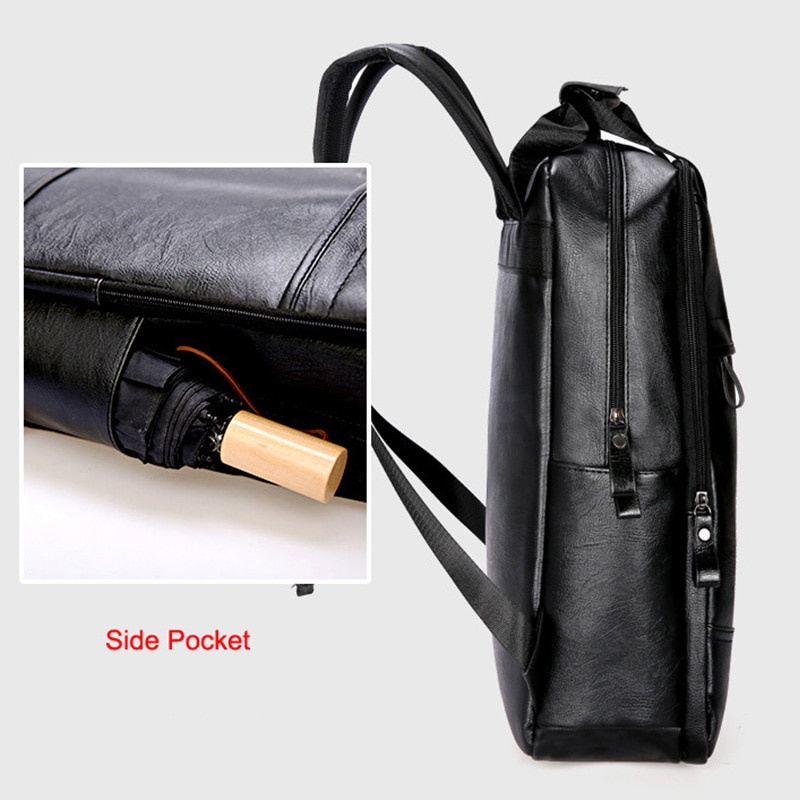 Balo Da PU Chống Thấm Nước Thời Trang 2022 Cho Nam