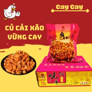 Hubei Củ Cải Xào Vừng Cay Giòn Tứ Xuyên 500g-2.5kg