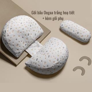 Gối bà bầu cánh tiên cao cấp imom, giảm tối đa đau lưng, tặng kèm gối phụ, hỗ trợ mẹ và bé ngủ ngon giấc - GB2