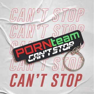 Móc khóa cao su logo PORNteam season CAN'T STOP